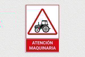 Carteles de Señales  - Señal 'Salida de maquinaria agrícola' - undefined - custom - glue - es-senales-de-trafico-002-5-1747824644168