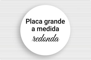 Placa forex a medida - PVC expandido - custom - none - es-sur-mesure-l-forex-rond