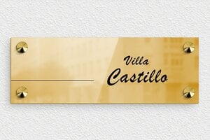 Placas con Nombre de Casa - Latón - undefined - poli - screws-caps - es-villa-castillo-009-1-1747821713655