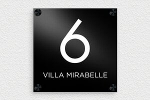 Placas para Portal - Aluminio - undefined - noir - screws-caps - es-villa-espanola-009-1-1747822380298