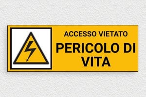 Cartelli di pericolo - Cartello 'Pericolo di Vita' - undefined - custom - glue - it-accesso-vietato-pericolo-di-vita-006-3-1747211441393
