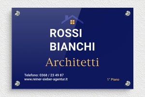 Targhe professionali con logo - Plexiglass - undefined - custom - screws-spacer - it-architetto-005-4-1747212058852