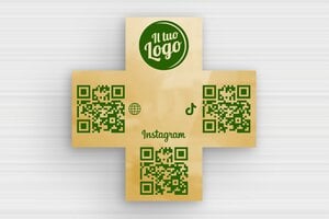 Targhe in metallo - Ottone - undefined - poli - glue - it-cartello-a-croce-001-2-1747276001257