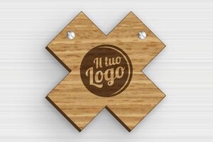 Targhe a forma di croce - Legno - undefined - chene - screws - it-cartello-a-croce-001-4-1747276007111
