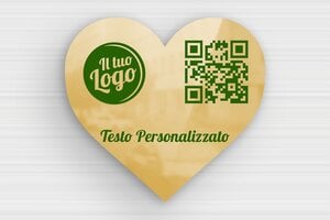 Targhe in metallo - Ottone - undefined - poli - glue - it-cartello-a-forma-di-cuore-001-2-1747275937664