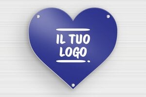 Targhe a forma di cuore - Alluminio - undefined - bleu - screws - it-cartello-a-forma-di-cuore-003-2-1747275981018