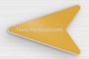 Targhe in metallo - Alluminio - undefined - or - glue - it-cartello-a-freccia-002-3-1747276081355