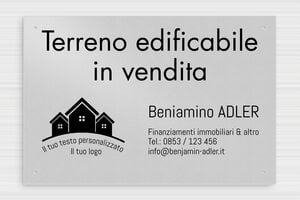 Cartello affittasi personalizzato - Alluminio - undefined - anodise - holes-only - it-cartello-affitto-002-3-1747216919297