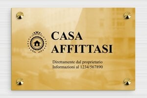 Cartello affittasi personalizzato - Ottone - undefined - poli - screws-caps - it-cartello-affitto-003-5-1747216966877