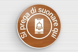 Targhette citofono adesive - Cartello 'Si prega di suonare prima di entrare' - undefined - poirier-blanc - glue - it-cartello-autoadesivo-suonare-002-1-1747216423225