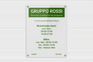 Targhe per ufficio personalizzate - Plexiglass 5mm - undefined - custom - screws-spacer-large - it-cartello-aziendale-002-5-1747218449128