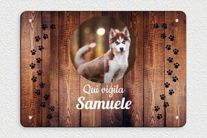 Targhe  personalizzate per cani - PVC - undefined - custom - screws - it-cartello-cane-004-3-1747215193292