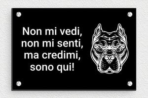 Targhe  personalizzate per cani - Cartello 'Attenzione, cane pericoloso' - undefined - custom - screws - it-cartello-cane-008-1-1747215227759