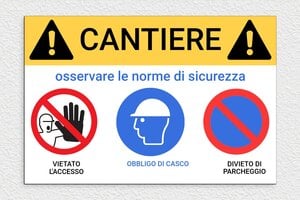 Segnaletica di sicurezza sul lavoro - Cartello di cantiere - undefined - custom - glue - it-cartello-cantiere-006-3-1747210871862
