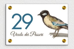 Targhe per animali domestici - PVC - undefined - custom - screws-caps - it-cartello-casa-animale-011-1-1747213430465