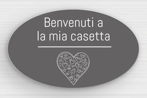 Targhe ovali - Cartello ovale 'Trattamento in corso' - undefined - gris-souris-blanc - none - it-cartello-casa-vacanze-005-4-1747216042508