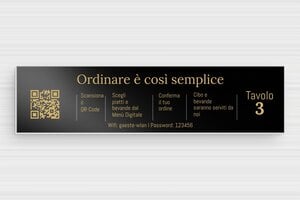 Targhette personalizzate online - Alluminio - undefined - noir - none - it-cartello-codice-qr-002-1-1747218164493