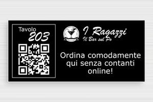 Targhe con codice QR - PVC - undefined - noir-blanc - none - it-cartello-codice-qr-002-5-1747218119774