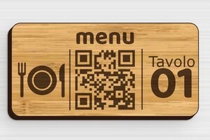Targhe con codice QR - Legno - undefined - bambou - none - it-cartello-codice-qr-007-3-1747279637421