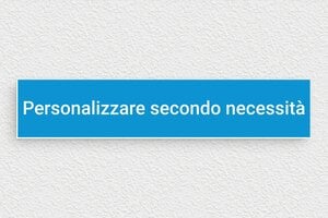 Targhe a colori - PVC - undefined - bleu-ciel-blanc - none - it-cartello-colore-blu-001-4-1747220515772