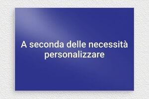 Targhe a colori - Alluminio - undefined - bleu - none - it-cartello-colore-blu-001-5-1747220519551