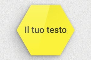 Targhe gialle - Plexiglass - undefined - custom - none - it-cartello-colore-giallo-004-3-1747220745085