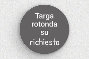 Targhe grigie - PVC - undefined - gris-souris-blanc - none - it-cartello-colore-grigio-004-3-1747275367976