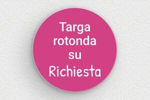 Targhe rosa - PVC - undefined - rose-blanc - none - it-cartello-colore-rosa-003-3-1747275520079