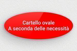 Targhe rosse - Plexiglass - undefined - custom - none - it-cartello-colore-rosso-002-1-1747275561950