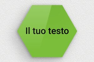 Targhe verdi - Plexiglass - undefined - custom - none - it-cartello-colore-verde-001-1-1747275379755