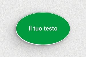 Targhe verdi - PVC - undefined - vert-blanc - none - it-cartello-colore-verde-002-3-1747275409164