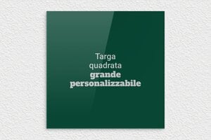 Targhe verdi - Plexiglass - undefined - vert-argent - none - it-cartello-colore-verde-002-4-1747275416727
