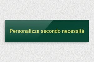 Targhe verdi - Plexiglass - undefined - vert-jaune - none - it-cartello-colore-verde-003-5-1747275441179