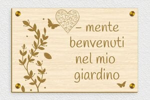 Cartelli da giardino personalizzati - Legno - undefined - erable - screws-caps - it-cartello-da-giardino-001-5-1747213166989