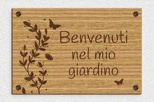 Cartelli da giardino personalizzati - Legno - undefined - chene - screws-caps - it-cartello-da-giardino-002-3-1747213176441