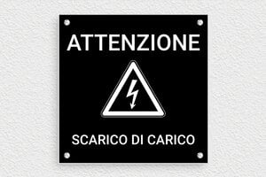Cartelli pericolo elettrico - Cartello 'Pericolo, prodotti corrosivi' - undefined - noir-blanc - screws - it-cartello-elettrico-001-5-1747215785335