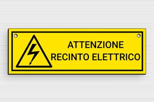 Cartelli pericolo elettrico - Cartello per Armadio Elettrico - undefined - jaune-noir - holes-only - it-cartello-elettrico-002-5-1747215829468