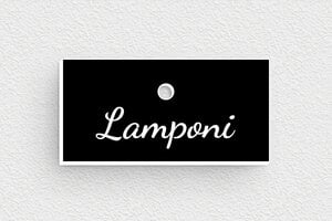 Cartelli da giardino personalizzati - PVC - undefined - noir-blanc - holes-only - it-cartello-giardino-001-2-1747213137096
