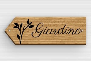 Targhe in legno - Legno - undefined - chene - screws - it-cartello-giardino-legno-001-2-1747277106288