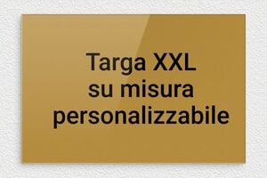 Targhe grandi - Plexiglass - undefined - or-fonce-noir - none - it-cartello-grande-003-1-1747276197826