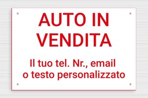 Cartello vendesi personalizzato - PVC - undefined - blanc-rouge - holes-only - it-cartello-in-vendita-002-5-1747216746448