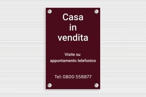 Cartello vendesi personalizzato - PVC - undefined - bordeau-blanc - suction-cup - it-cartello-in-vendita-004-1-1747216792327