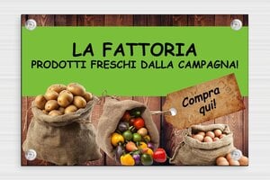 Cartello vendesi personalizzato - Cartello Decorativo 'Posto per Aperitivo' - undefined - custom - suction-cup - it-cartello-in-vendita-004-5-1747216844778