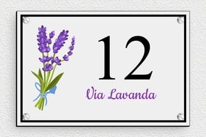Targa indirizzo personalizzata - PVC - undefined - custom - screws - it-cartello-indirizzo-casa-003-1-1747213010618