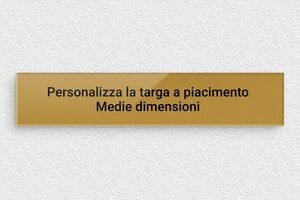 Targhe incise personalizzate - Plexiglass - undefined - or-fonce-noir - none - it-cartello-medio-001-2-1747276377479