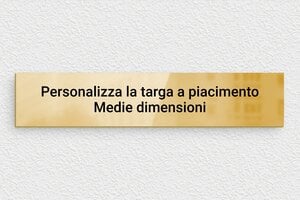 Targhe in ottone - Ottone - undefined - poli - none - it-cartello-medio-001-5-1747276388459