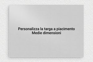 Targhe in metallo - Alluminio - undefined - anodise - none - it-cartello-medio-002-5-1747276408798