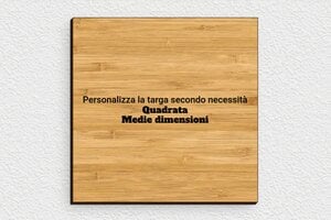 Targhe in legno - Legno - undefined - bambou - none - it-cartello-medio-003-5-1747276432894