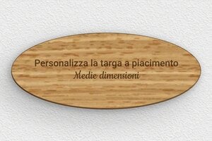 Targhe incise personalizzate - Legno - undefined - chene - none - it-cartello-medio-005-3-1747276470660