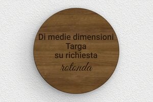 Targhe incise personalizzate - Legno - undefined - noyer - none - it-cartello-medio-006-2-1747276496938